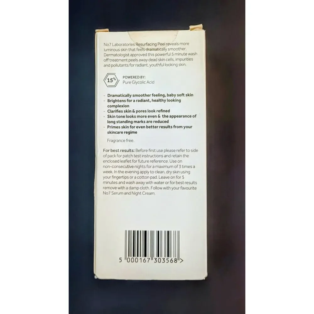 BUNDLE-No7 Laboratories Resurfacing Peel & BYROE Truffle Eye Serum
